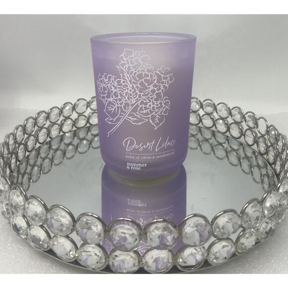 Desert Lilac Candle - Summer & Rose - NEW - Picture 4 of 6